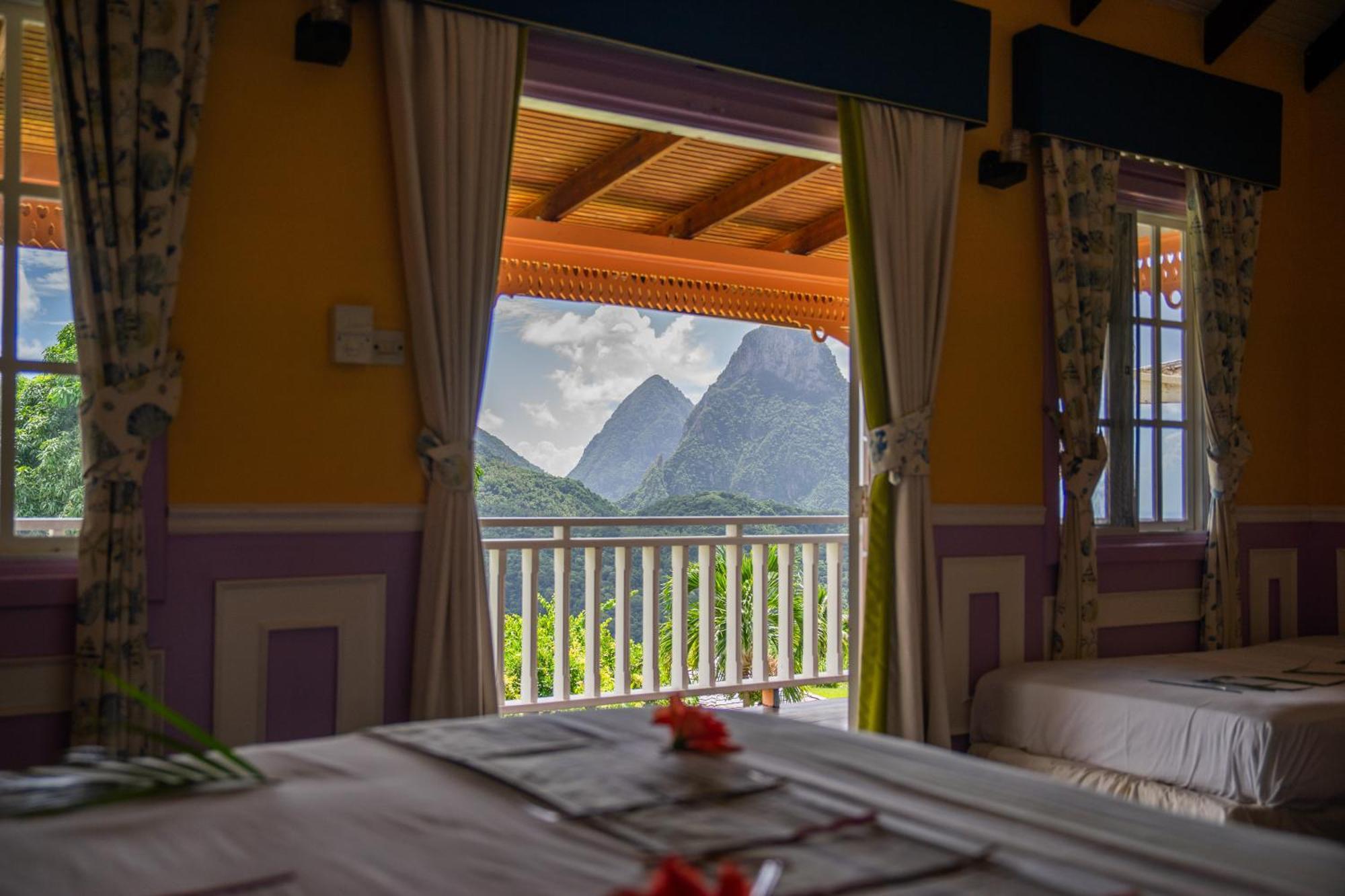 La Haut Resort Soufrière Exterior foto
