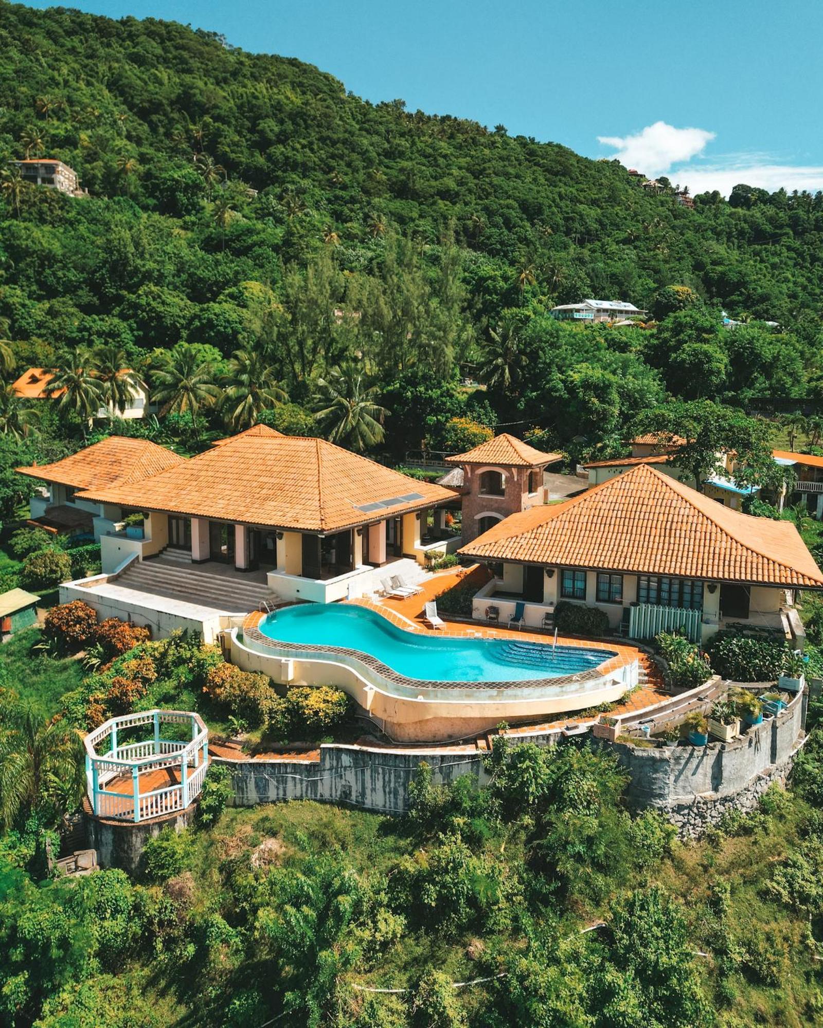 La Haut Resort Soufrière Exterior foto