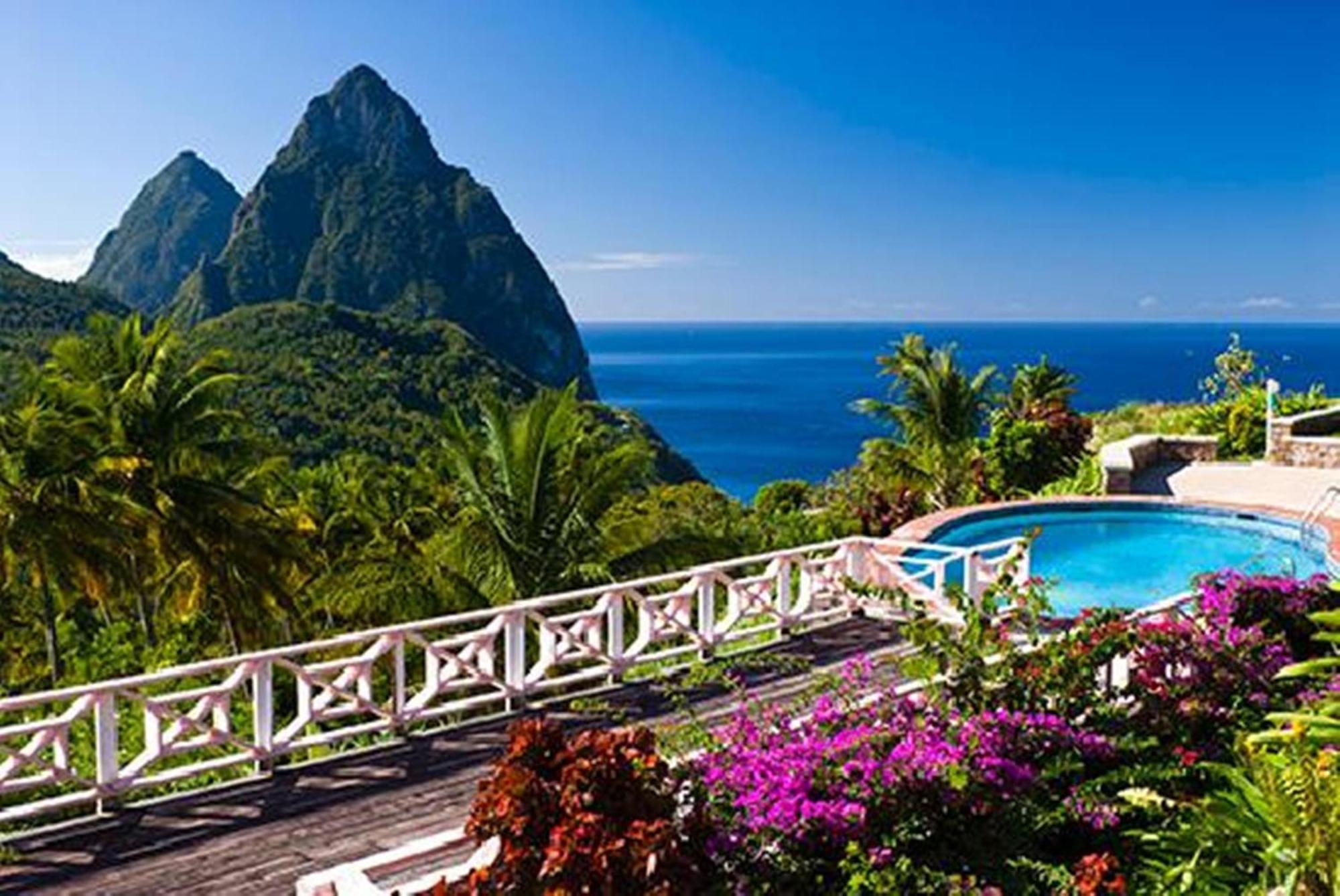 La Haut Resort Soufrière Exterior foto